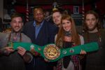 Larry Holmes Visits Skullfades 